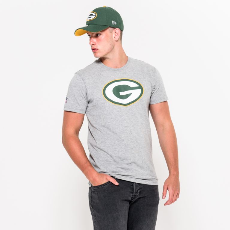 Ropa New Era Nfl Grises - Bay Packers Team Logo 45169GBHQ